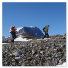 Der Weg der zum Claridengletscher führt