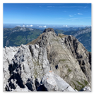 Ausblick vom Ruchenmürtschen Richtung Norden zum Stock