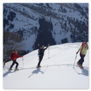 Skitouren für Anfänger im Klöntal