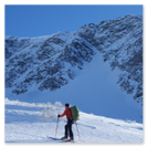 Einsame Skitour in den Glarneralpen